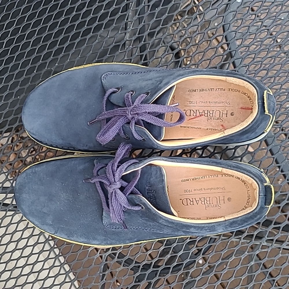 Samual Hubbard Hubbard Free Original UnSneaker Navy Nubuck Mens 11 - Picture 5 of 7